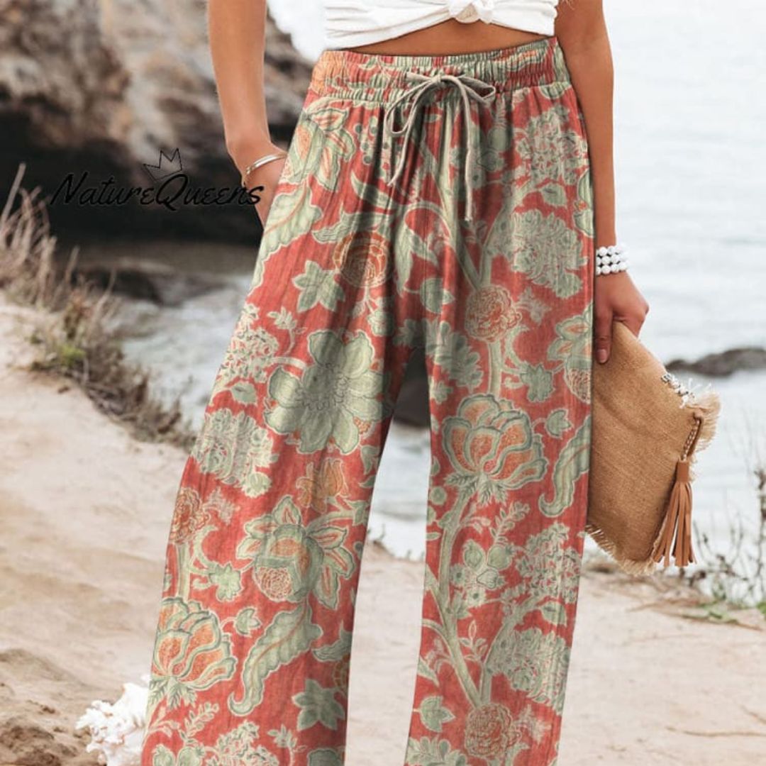 Raya™ | Women’s Vintage Pattern Trousers