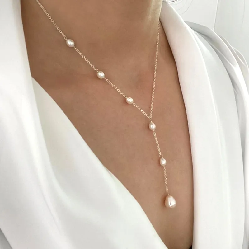 Vira™ | Vintage Necklace with Pearl Pendant