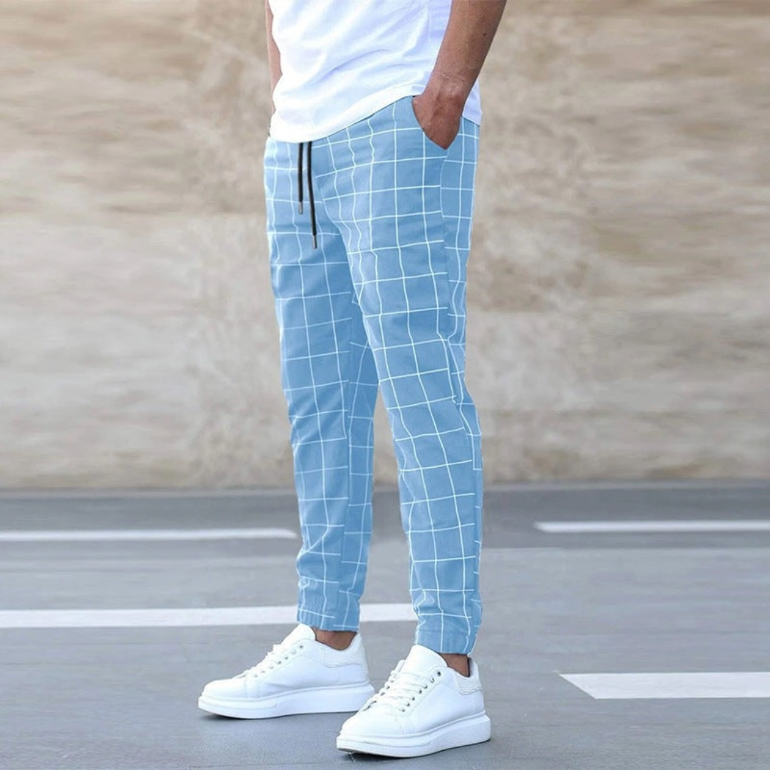 Celso™ | Men’s Checkered Jogger Pants