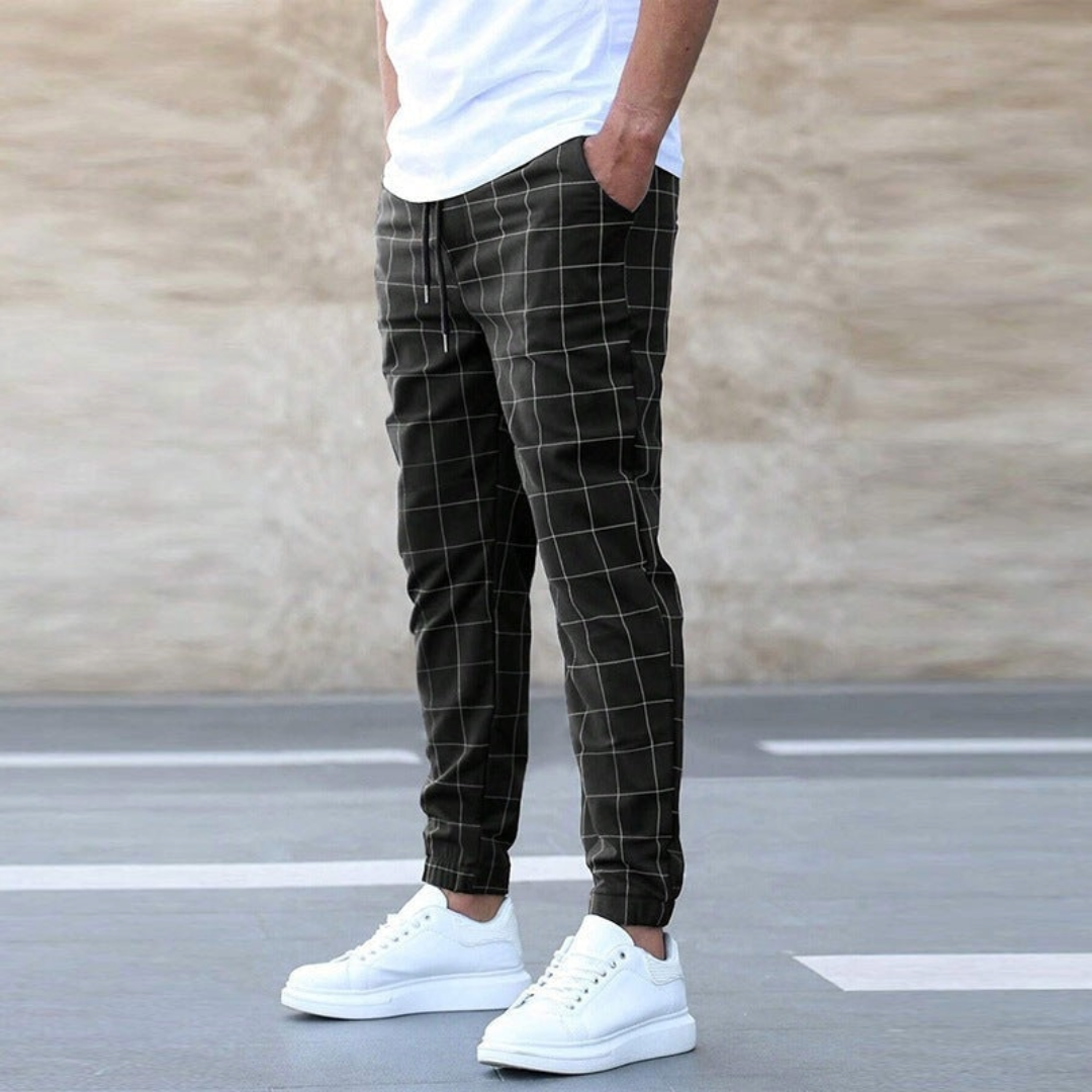 Celso™ | Men’s Checkered Jogger Pants