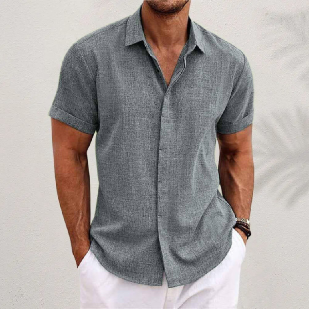 Adamo™ | Men’s Classic Linen Shirt