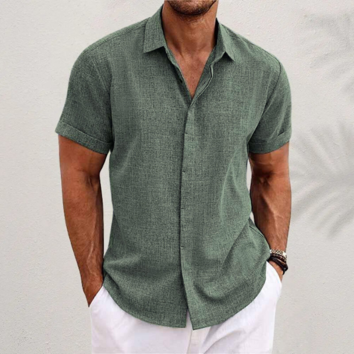 Adamo™ | Men’s Classic Linen Shirt