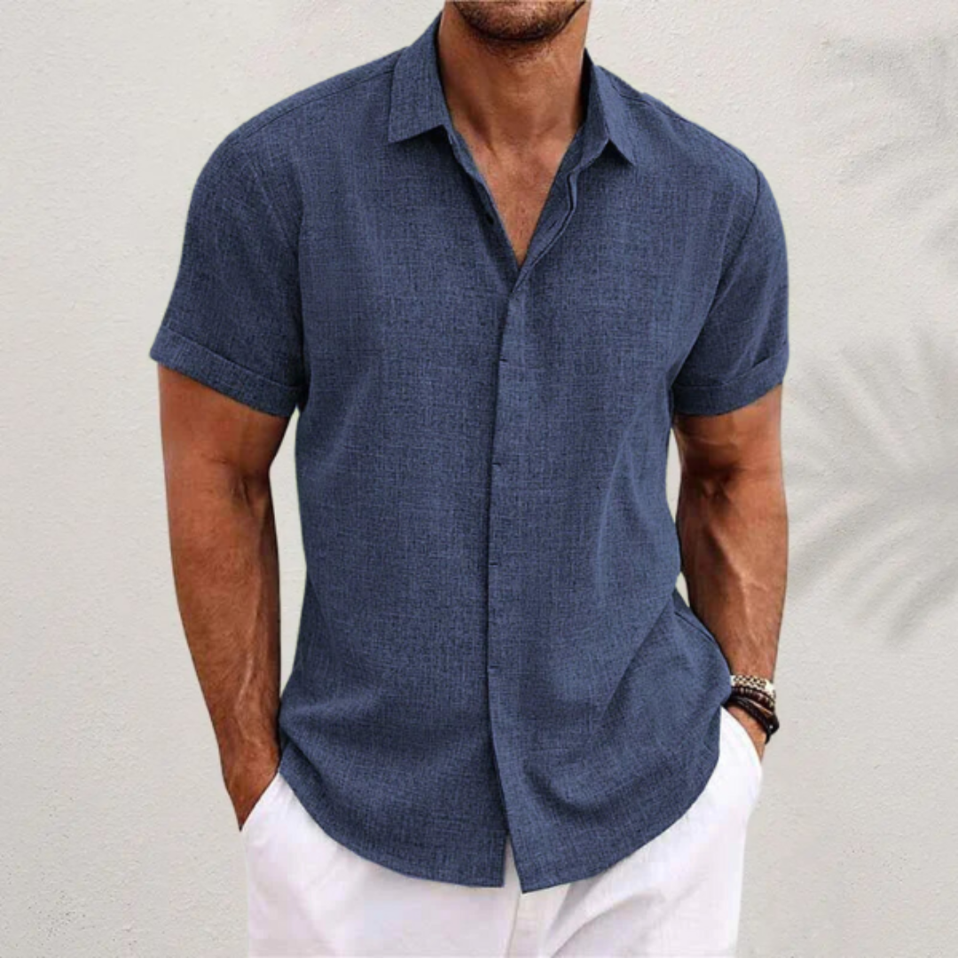 Adamo™ | Men’s Classic Linen Shirt