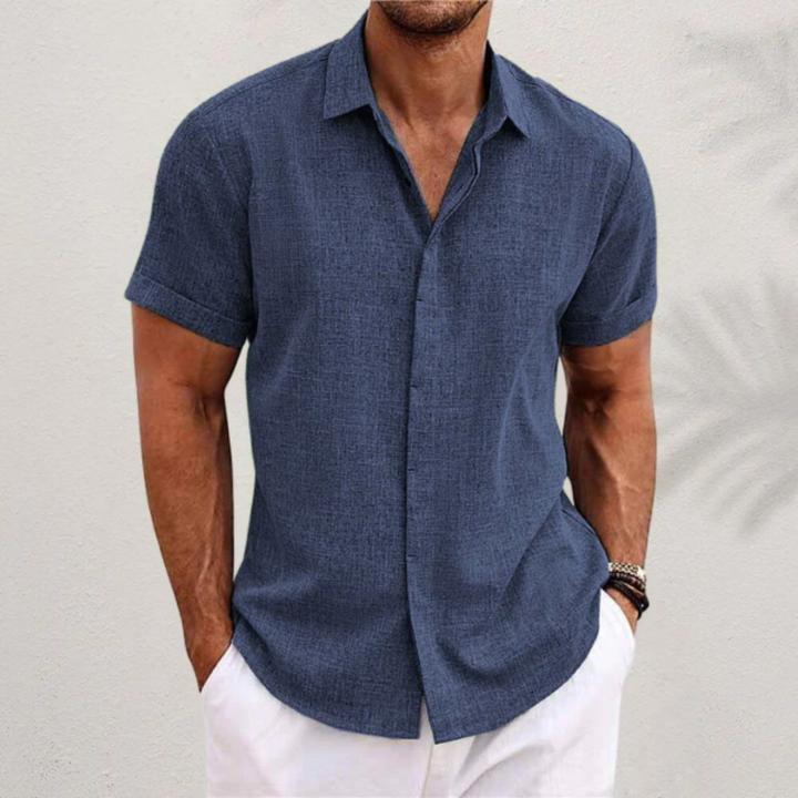 Adamo™ | Men’s Classic Linen Shirt
