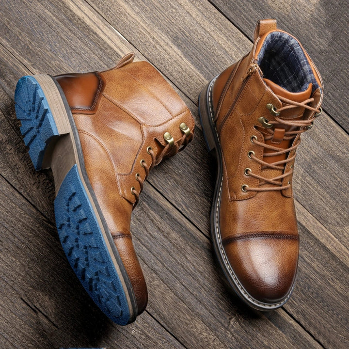 Aaron™ | Men's  Leather Boots