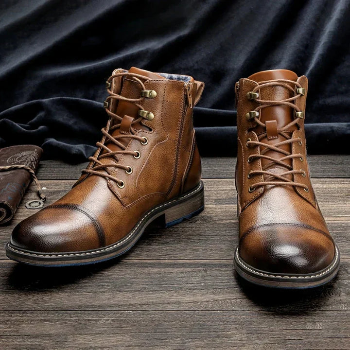 Aaron™ | Men's  Leather Boots