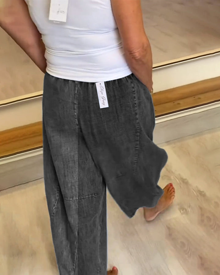 Freya™ | Women’s Relaxed-Fit Jeans with Elastic Waistband