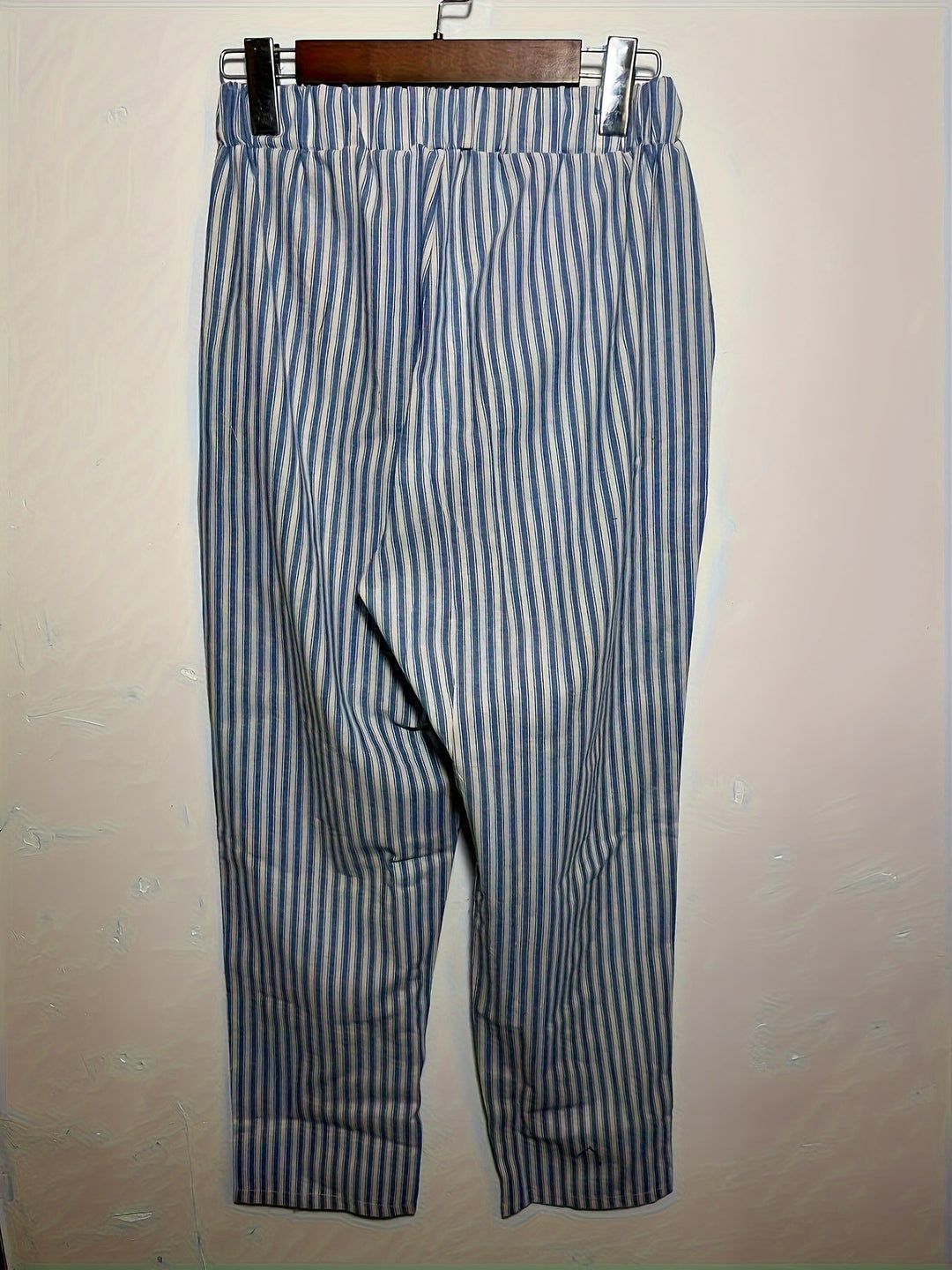 Marlena™ | Striped Linen Trousers for Women