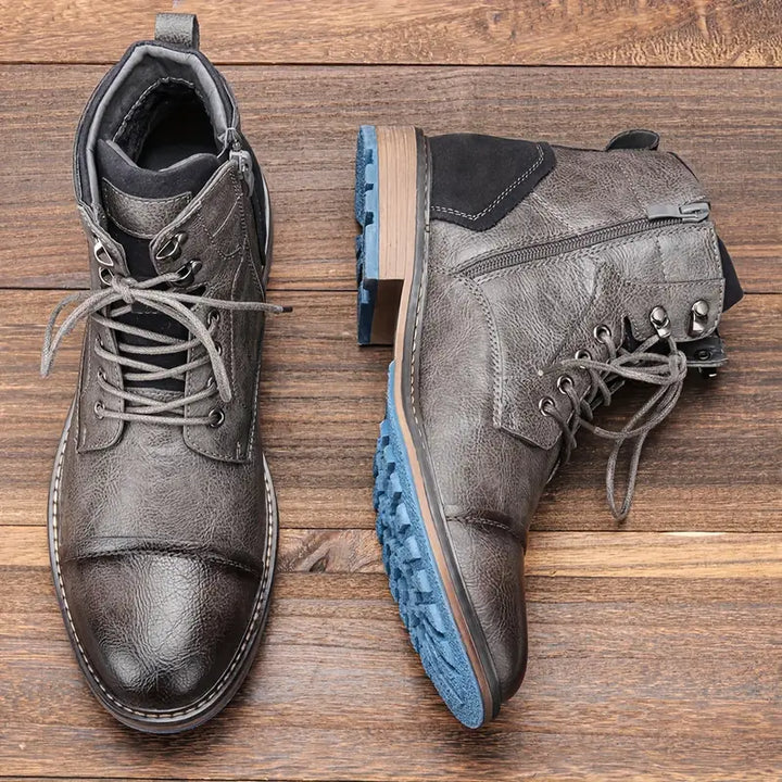 Aaron™ | Men's  Leather Boots