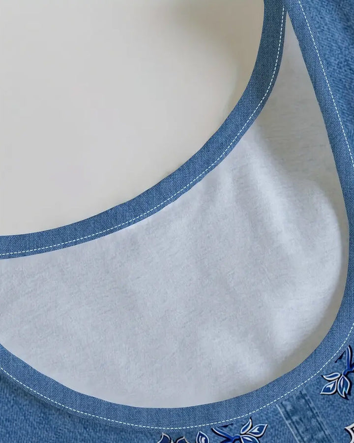 Isla™ | Women’s Sleeveless Faux Denim Dress