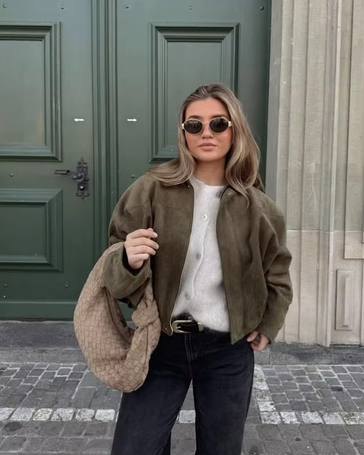 Sara™ | Women’s Stylish Bomber Jacket
