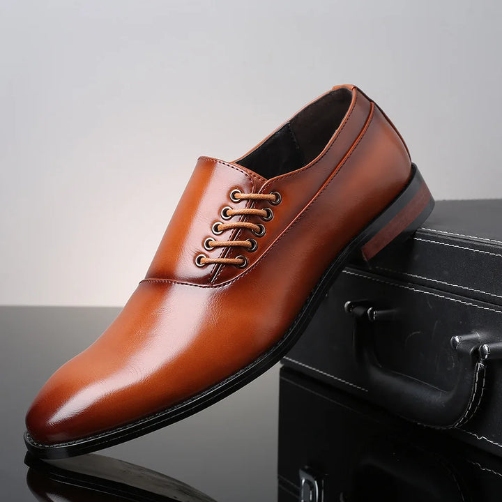 Bertolini™ Genuine Leather Oxford Shoes