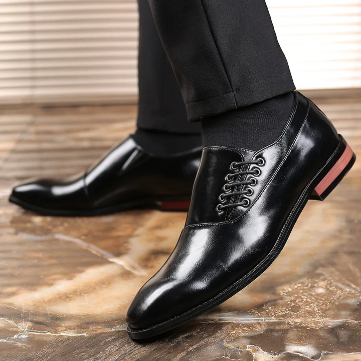 Bertolini™ Genuine Leather Oxford Shoes