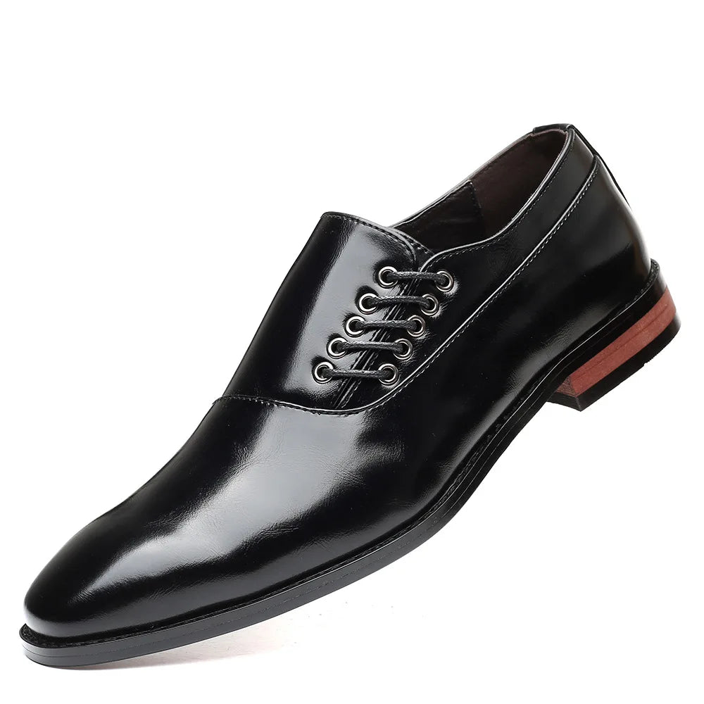 Bertolini™ Genuine Leather Oxford Shoes
