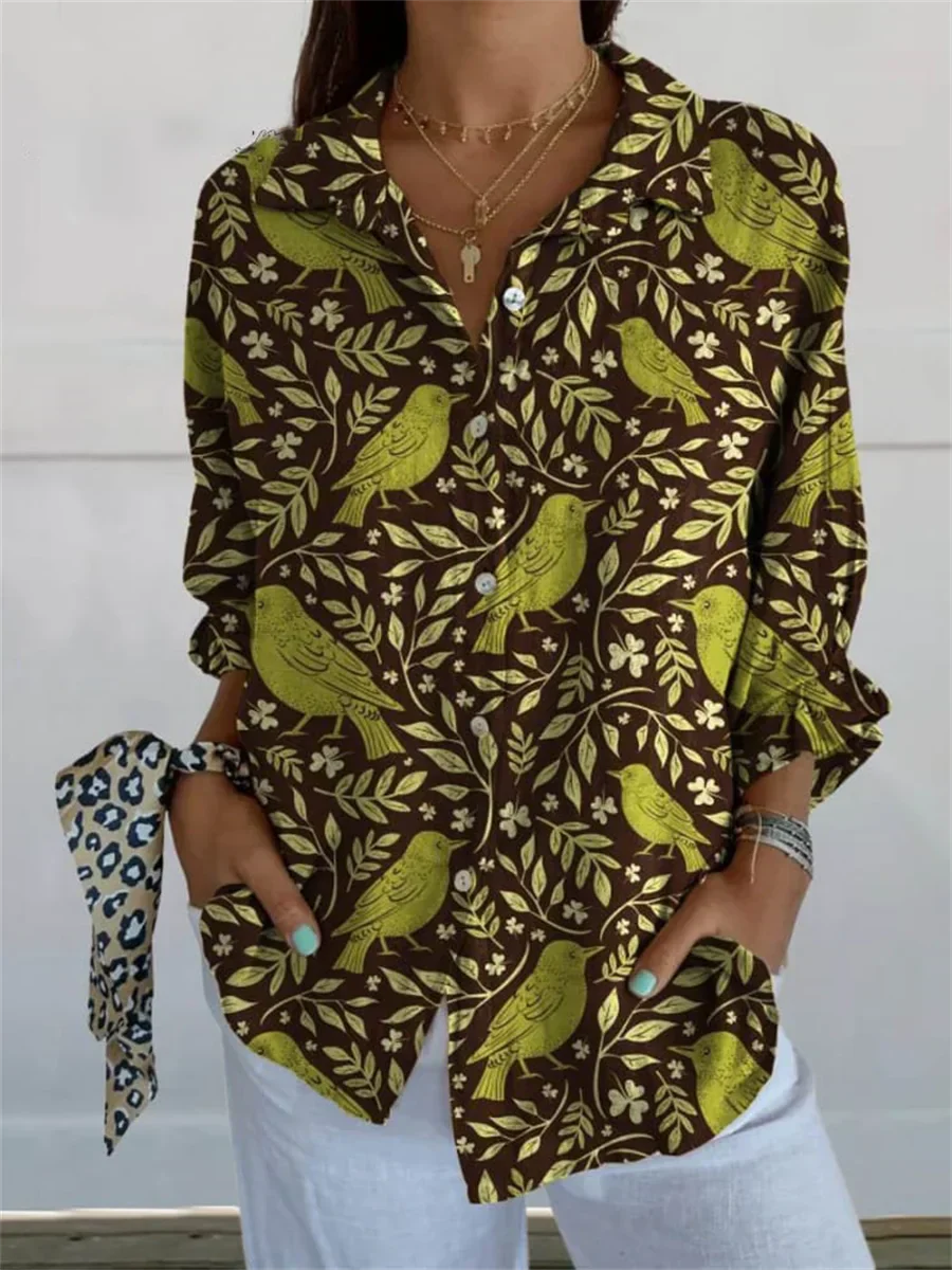 Sophie™ | Printed Three Quarter Sleeve Shirt