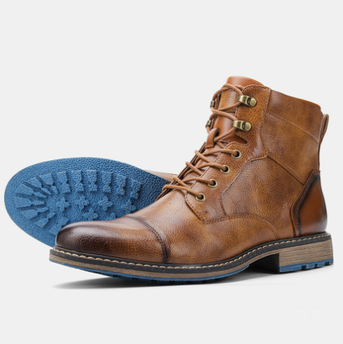 Aaron™ | Men's  Leather Boots