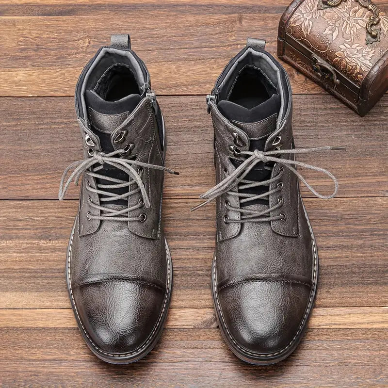 Aaron™ | Men's  Leather Boots