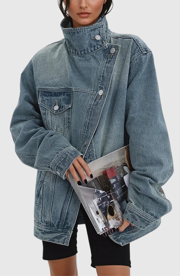 Bella™ | Artistic Denim Jacket