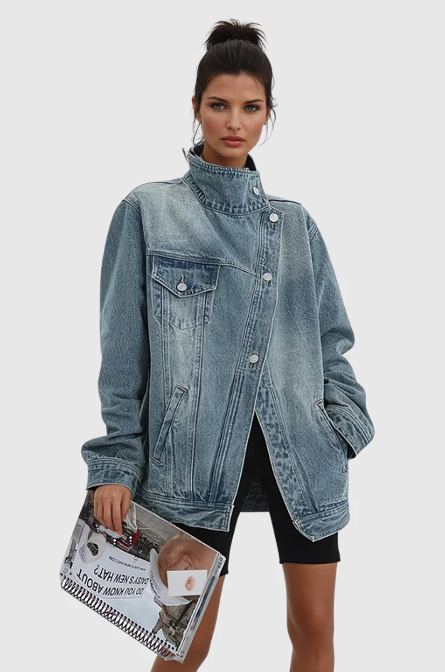 Bella™ | Artistic Denim Jacket