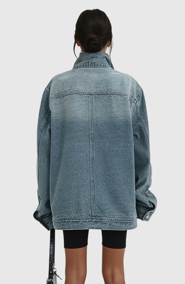 Bella™ | Artistic Denim Jacket