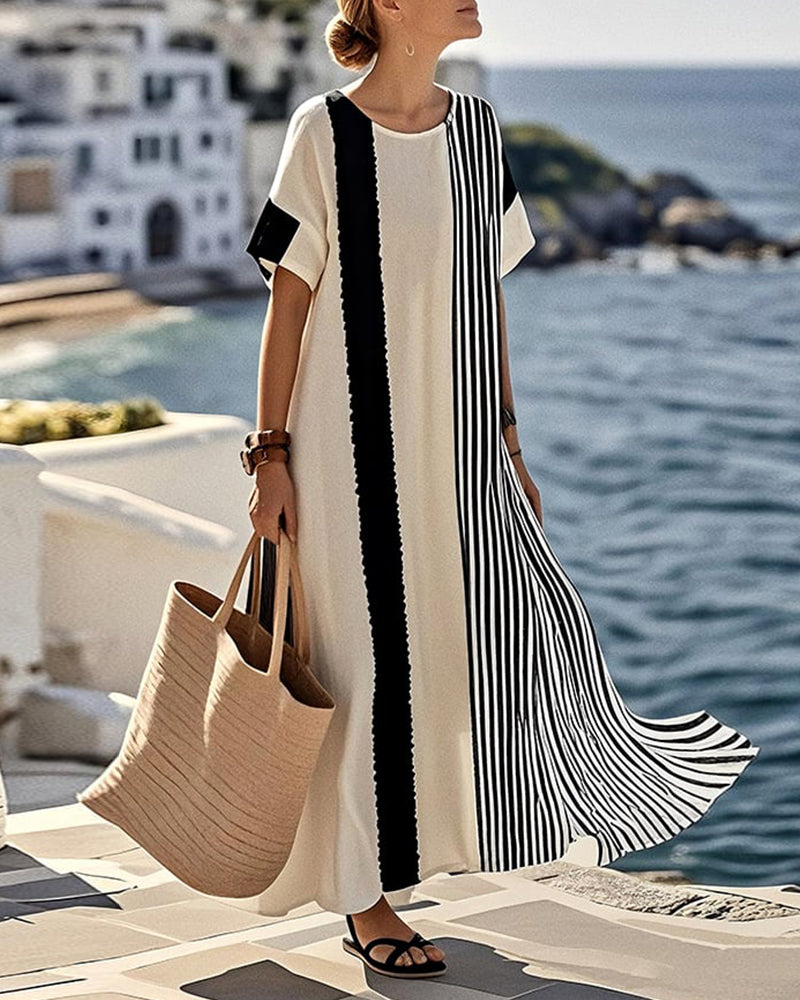Romi™ | Women’s Striped Print Dress