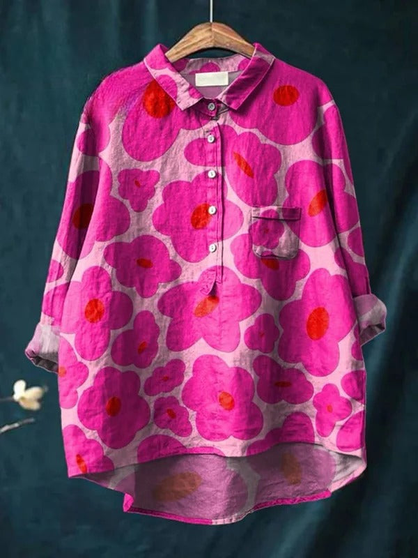 Cara™ | Women's Casual Cotton Shirt