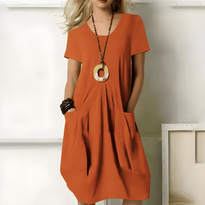 Marym™ | Elegant Dress with Belly Coverage